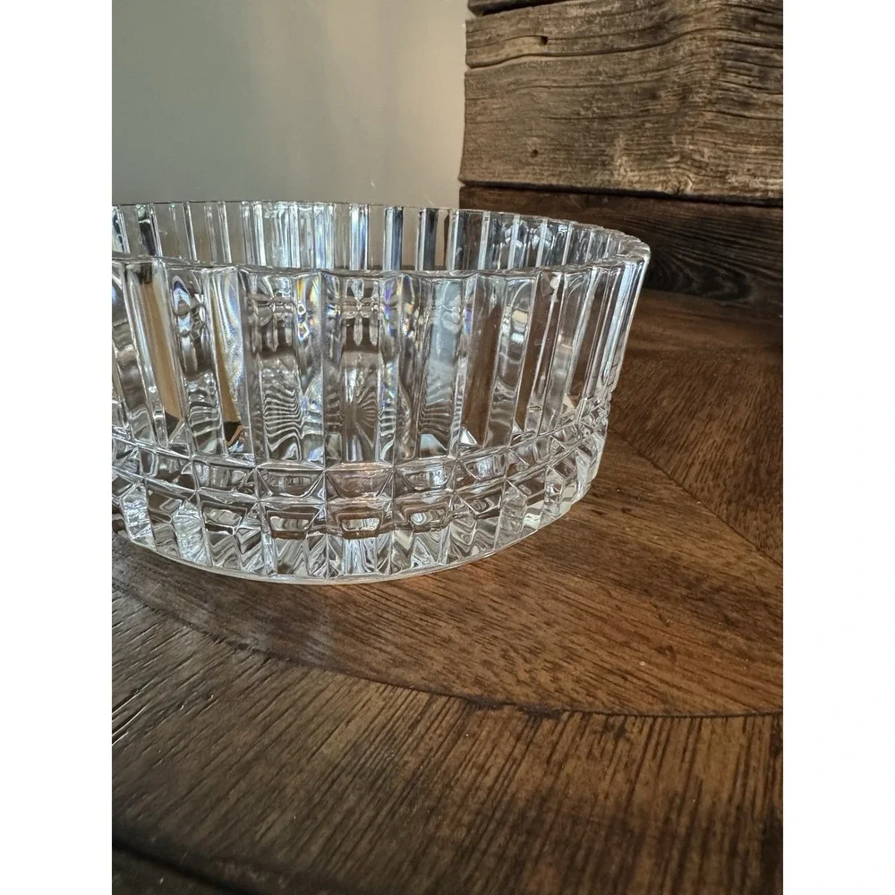 Heavy crystal Fruit bowl 9